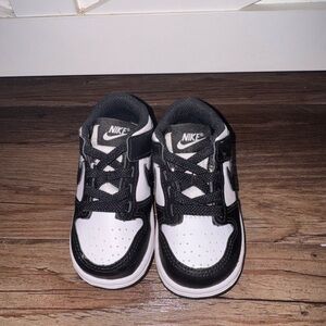 Nike Kids Black and White Sneakers
